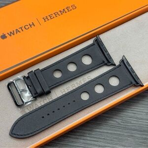 Apple Watch Hermès Bracelet - 49mm NoirScub'H
Diving Band AUTHENTIC NEW